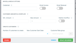 Company Account Amounts