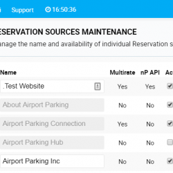 Reservation Sources (Reservation Rates Set Up)